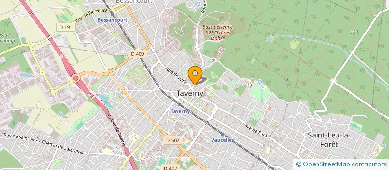 localisation de l'entreprise PHIL ACCES à TAVERNY