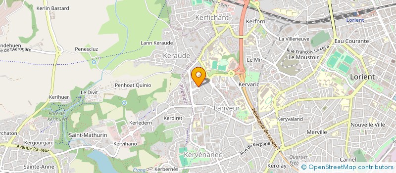 localisation de l'entreprise PHIL-AM-INT à LORIENT