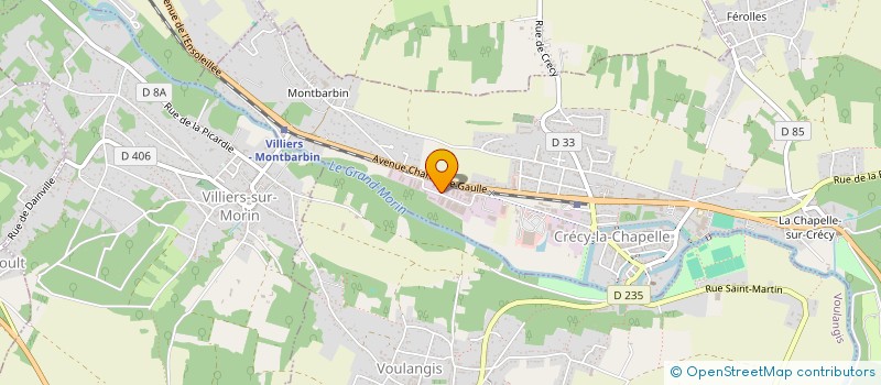 localisation de l'entreprise PHIL AUTO PRESTIGE  CRECY-LA-CHAPELLE