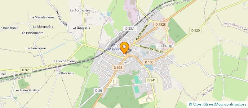 localisation de l'entreprise PHIL.B à LA LOUPE
