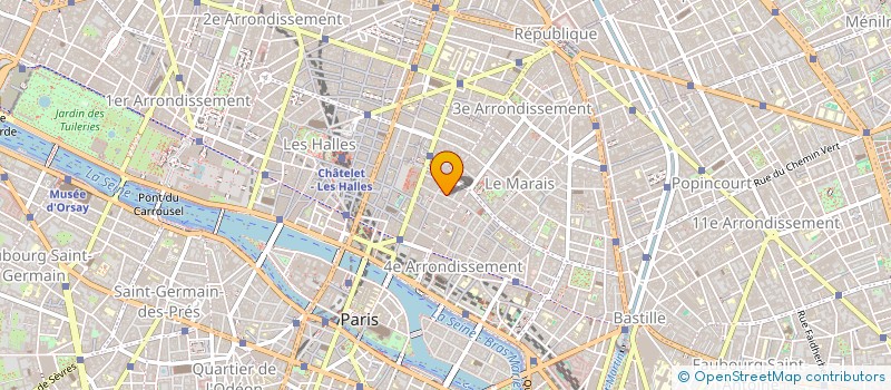 localisation de l'entreprise PHIL B REPRESENTS  PARIS