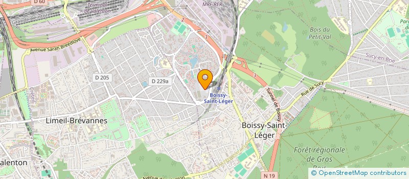 localisation de l'entreprise PHIL BEAUTE à BOISSY-SAINT-LEGER