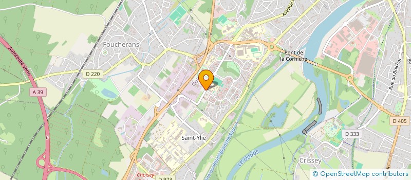 localisation de l'entreprise PHIL CONDUCT HEURE à DOLE