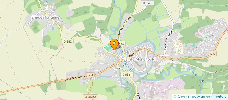 localisation de l'entreprise PHIL CRE'AGENCEMENT  ELISE-DAUCOURT