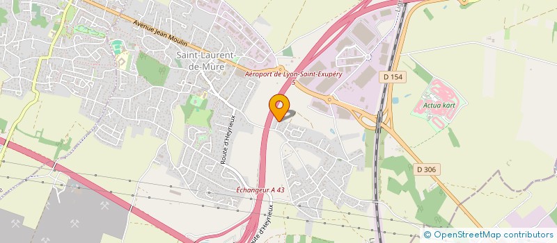 localisation de l'entreprise PHIL CROS TRANSPORTS  SAINT-LAURENT-DE-MURE