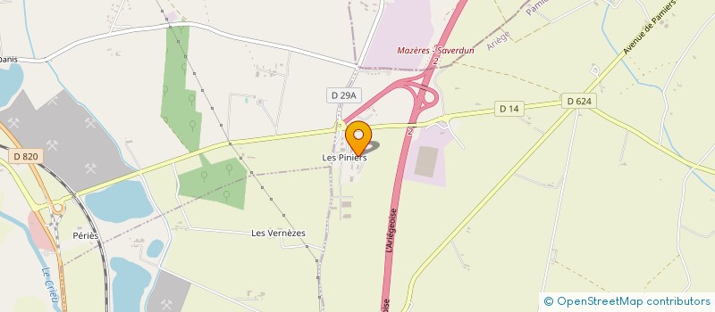 localisation de l'entreprise PHIL DEPANN à MAZERES