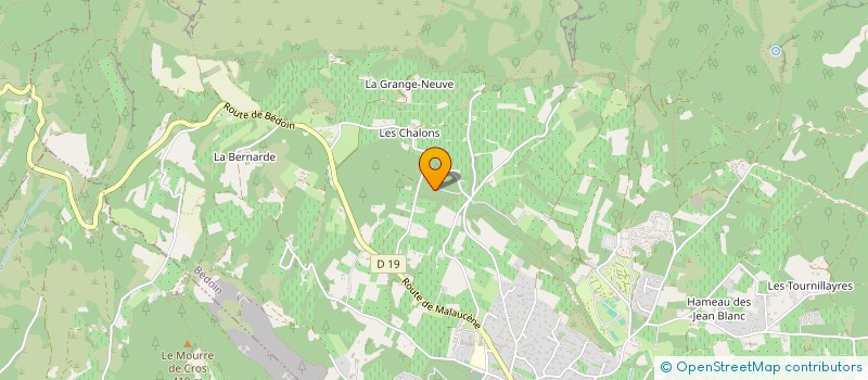 localisation de l'entreprise PHIL DESIGN  BEDOIN