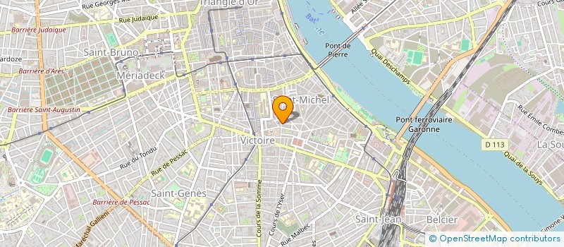 localisation de l'entreprise PHIL ELECT à BORDEAUX
