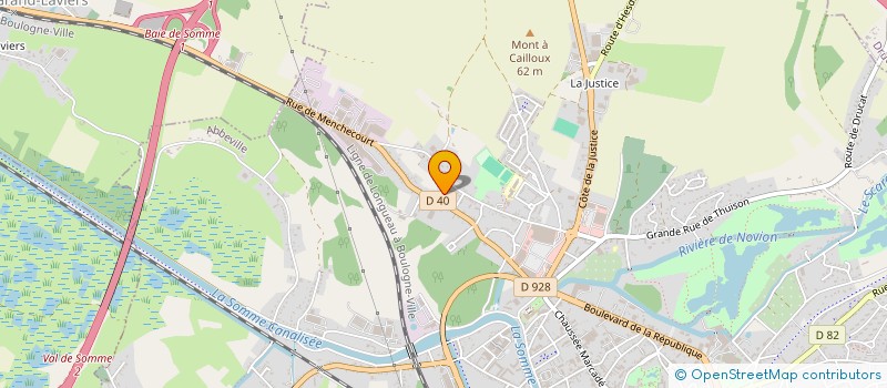 localisation de l'entreprise PHIL'ELECTRICITE à ABBEVILLE