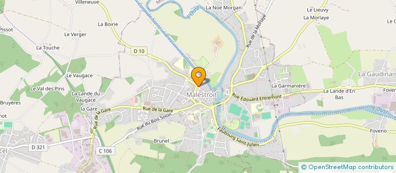 localisation de l'entreprise PHIL ESCAPE  MALESTROIT