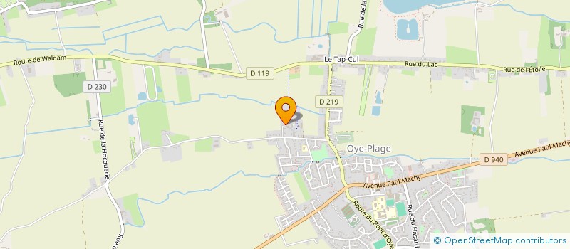 localisation de l'entreprise PHIL ETC  OYE-PLAGE