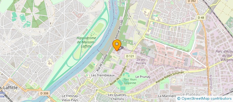 localisation de l'entreprise PHIL FOOD  SARTROUVILLE