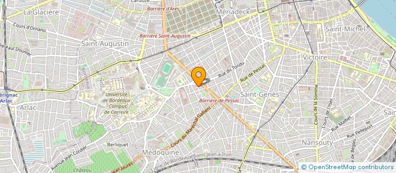 localisation de l'entreprise PHIL GOOD  BORDEAUX