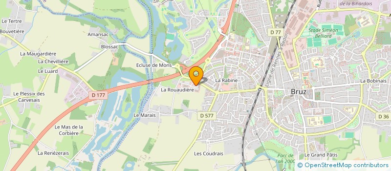 localisation de l'entreprise PHIL GOOD AUTO  BRUZ