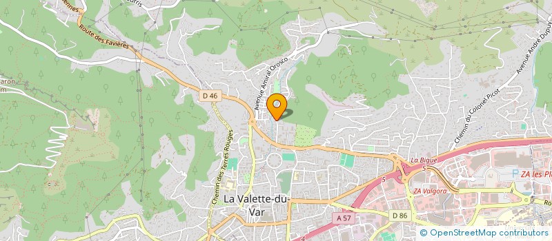 localisation de l'entreprise PHIL GOODE à LA VALETTE-DU-VAR