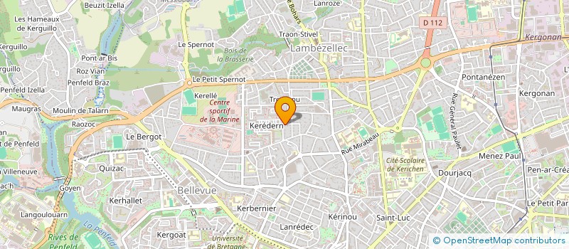 localisation de l'entreprise PHIL.K TRAITEUR à BREST