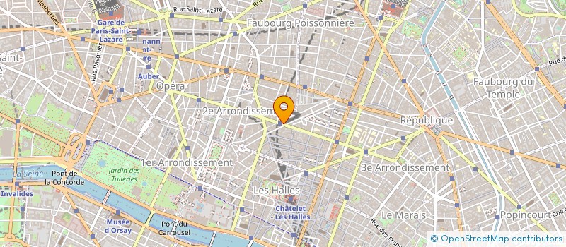 localisation de l'entreprise PHIL & MOON  PARIS