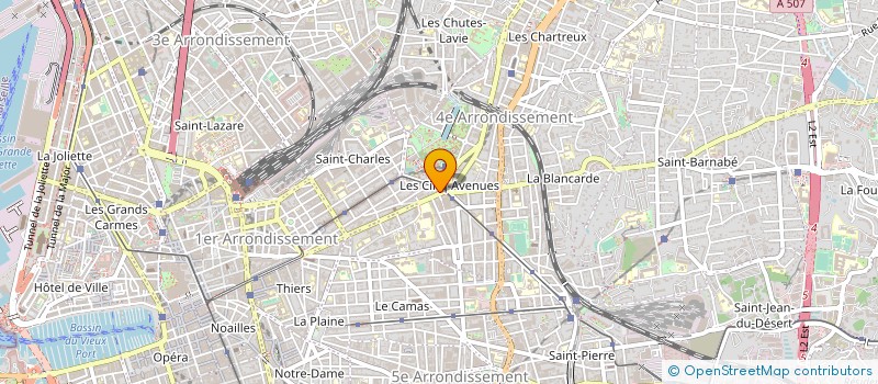 localisation de l'entreprise PHIL OPTIQUE à MARSEILLE