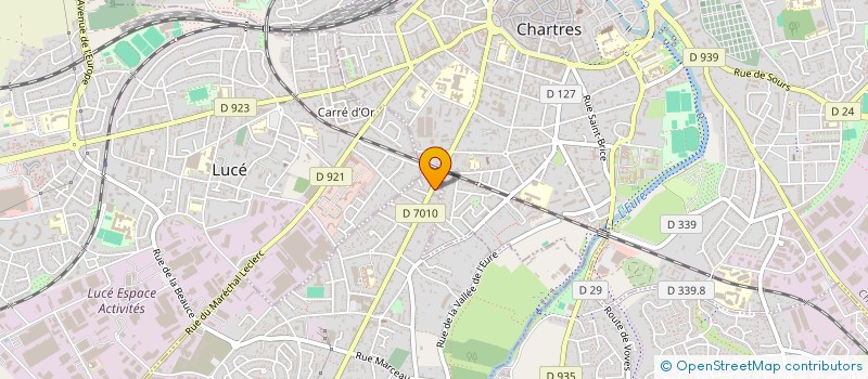 localisation de l'entreprise PHIL PIZZA à LUISANT