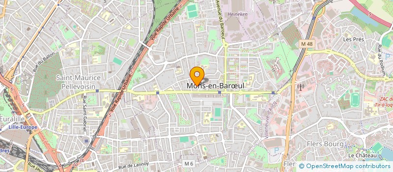 localisation de l'entreprise PHIL PLOMBERIE CHAUFFAGE  MONS-EN-BARUL