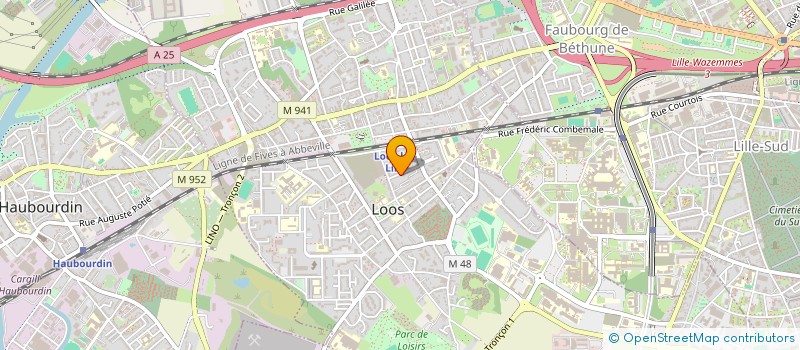 localisation de l'entreprise PHIL PRODUCTION  LOOS