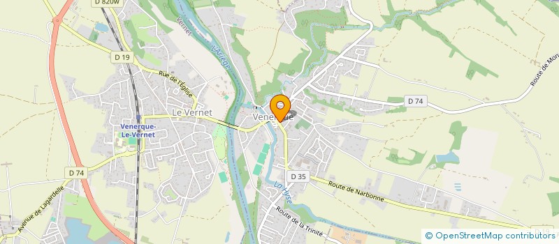 localisation de l'entreprise PHIL'S JAZZ BAND à VENERQUE