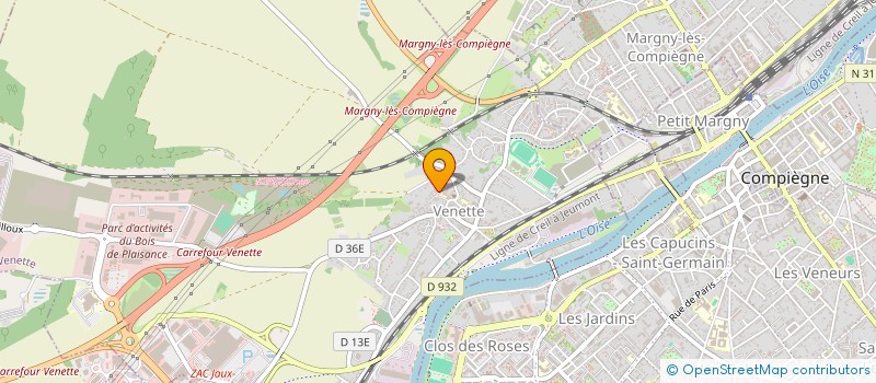 localisation de l'entreprise PHIL TRANS LOCATION  VENETTE