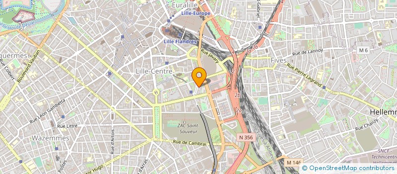 localisation de l'entreprise PHIL TRANS LOGISTIQUE  LILLE