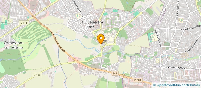 localisation de l'entreprise PHIL VIDEO  LA QUEUE-EN-BRIE