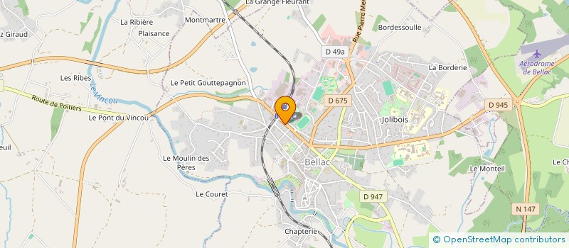 localisation de l'entreprise PHIL XA KA à BELLAC