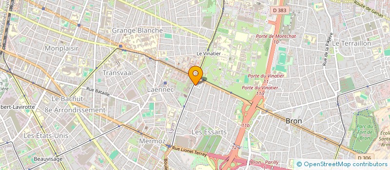 localisation de l'entreprise PHILA  BRON