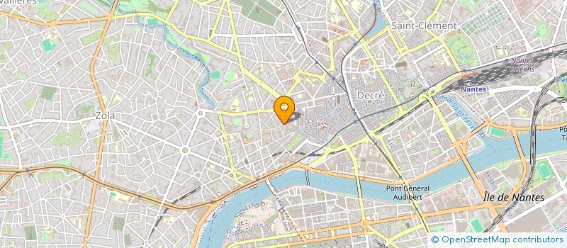 localisation de l'entreprise PHILACK à NANTES