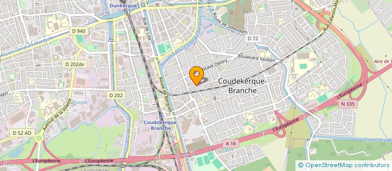 localisation de l'entreprise PHILADELPHIA  COUDEKERQUE-BRANCHE