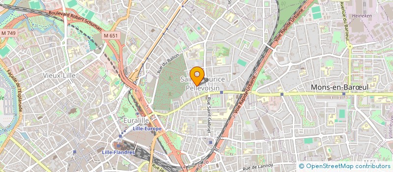 localisation de l'entreprise PHILADELPHIE à LILLE