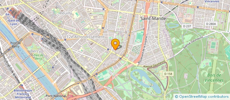 localisation de l'entreprise PHILAE 42  PARIS