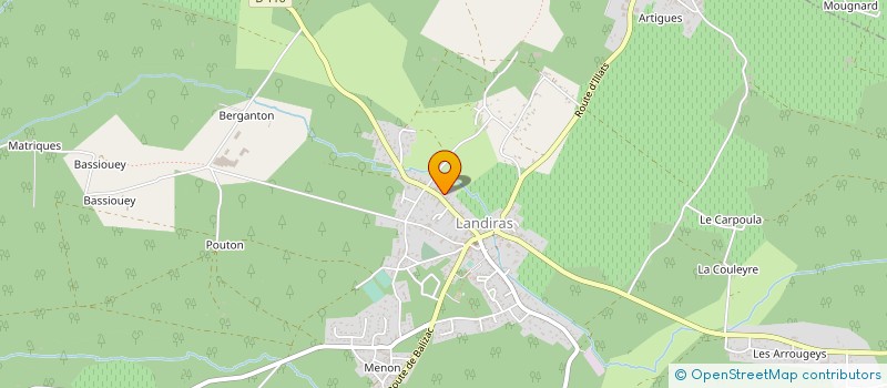 localisation de l'entreprise PHILAE  LANDIRAS