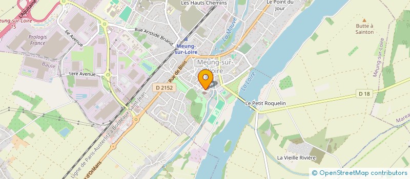 localisation de l'entreprise PHILAE à MEUNG-SUR-LOIRE