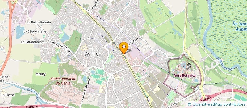 localisation de l'entreprise PHILAE à AVRILLE