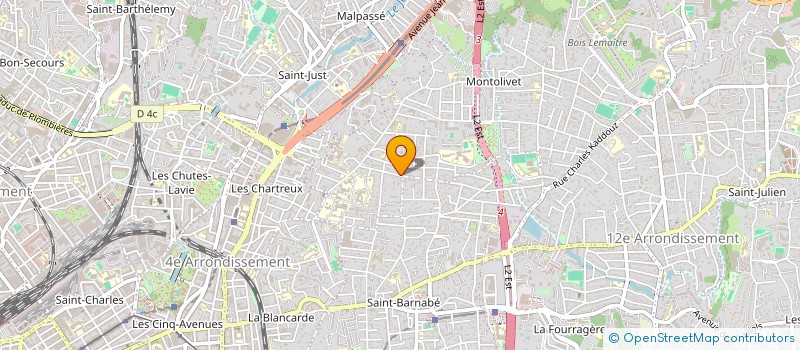 localisation de l'entreprise PHILAE ASSOCIES à MARSEILLE