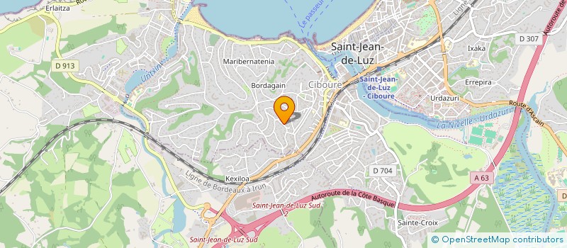 localisation de l'entreprise PHILAE CONSEIL à CIBOURE