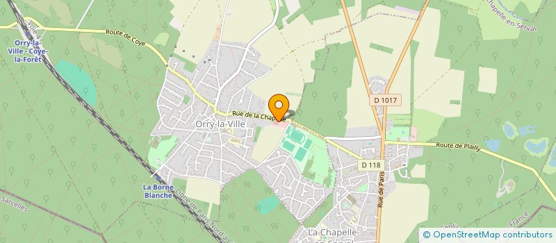 localisation de l'entreprise PHILAG à ORRY-LA-VILLE
