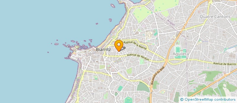 localisation de l'entreprise PHILAG à BIARRITZ