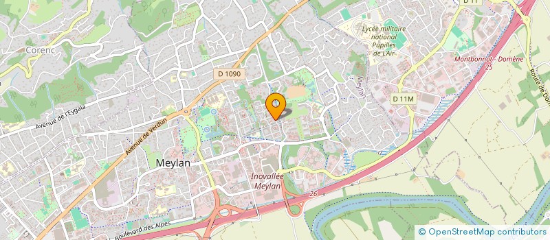 localisation de l'entreprise PHILAMY SERCICES II à MEYLAN