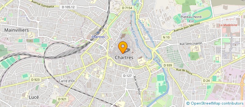 localisation de l'entreprise PHILANCE à CHARTRES