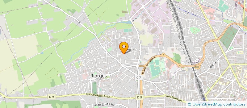 localisation de l'entreprise PHILANNA à RIORGES