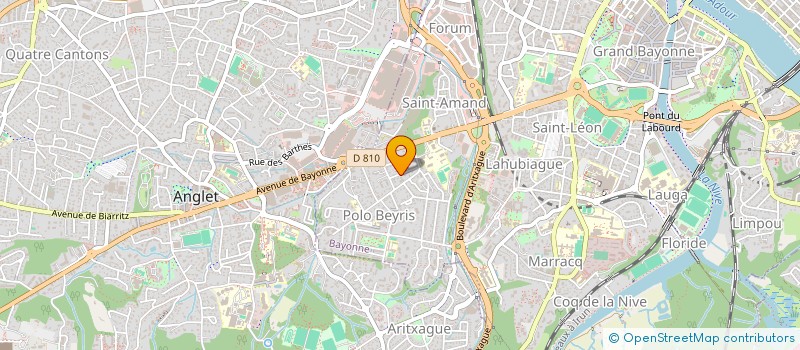 localisation de l'entreprise PHILANNE à BAYONNE