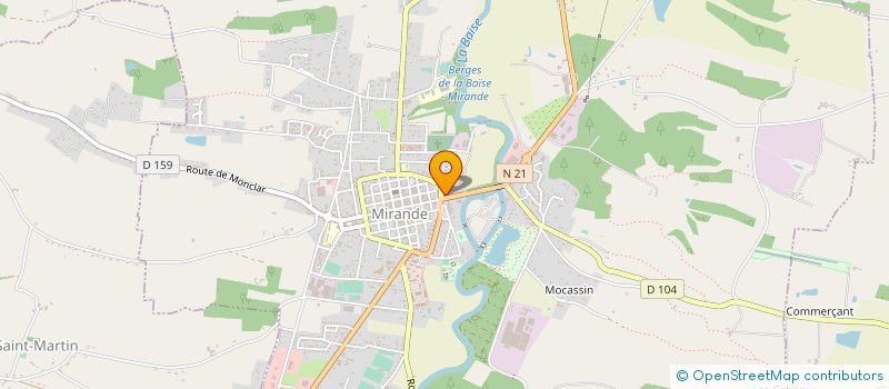 localisation de l'entreprise PHILANTE  SAINT-MARTIN