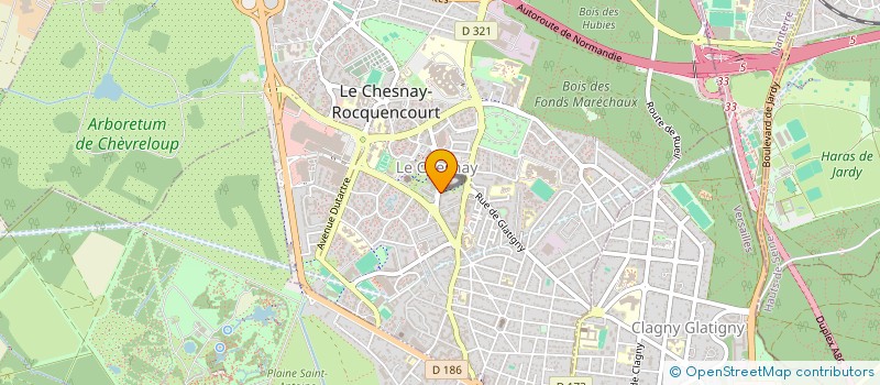 localisation de l'entreprise PHILANTHROPIC HEART à LE CHESNAY-ROCQUENCOURT