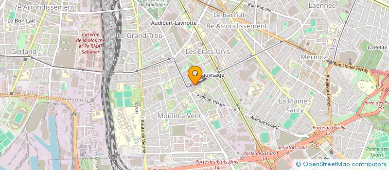 localisation de l'entreprise PHILAPOSTEL RHONE-ALPES  OULLINS-PIERRE-BENITE