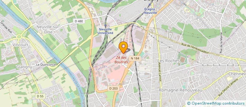 localisation de l'entreprise PHILAQUA  CONFLANS-SAINTE-HONORINE